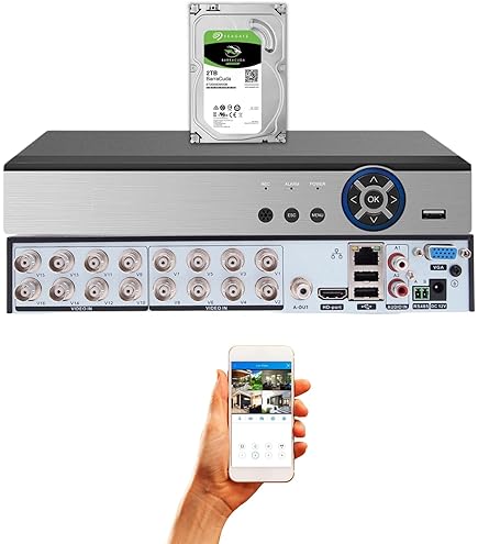 防犯カメラ7channel h.264 digitalvideorecorder Amazon.com : Evertech 8 Channel Security DVR Recorder H.265 1080N